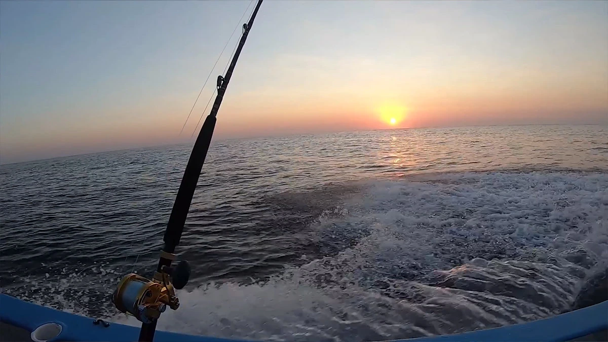 Atardecer en el mar